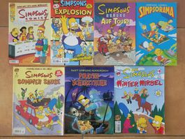Simpsons Comics Sammlung Sommer Spass & Winter Wirbel ☀️❄️