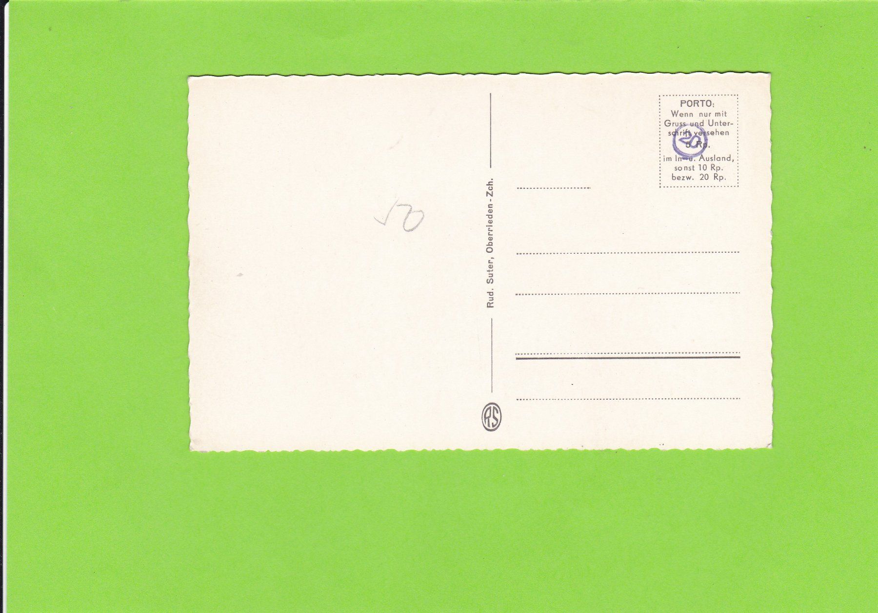 Cartoline postali: Einsiedeln Kloster – Usato da St. Peterzell venduto da neckertal 1