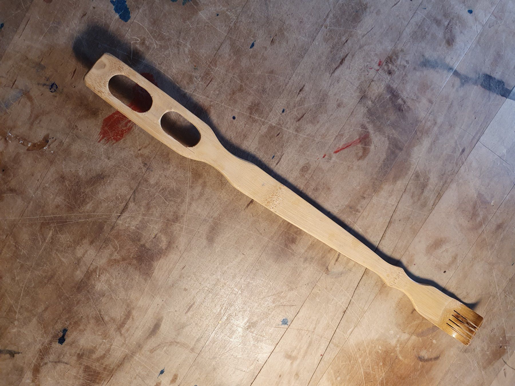 Dispositivi per massaggi: Rückenkratzer Bambus 48 cm – Usato da Zürich venduto da loosebone
