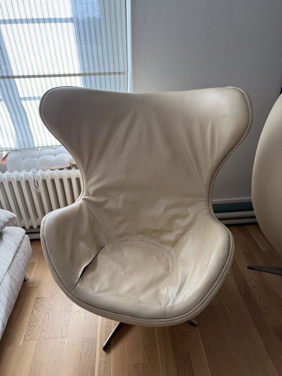 Fritz Hansen Poltrone: 2x Egg Chairs – Usato da Coinsins venduto da qui_kl77 2