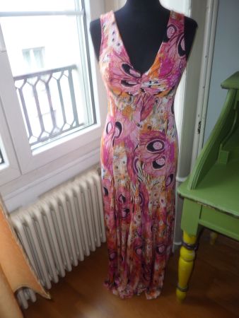 robe longue dos ouvert  L canicule 🥵 marque JUS D'ORANGE