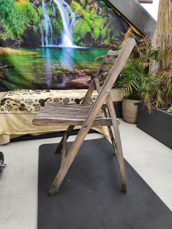 Holzstuhl für Garten/Balkon Kaufen auf Ricardo