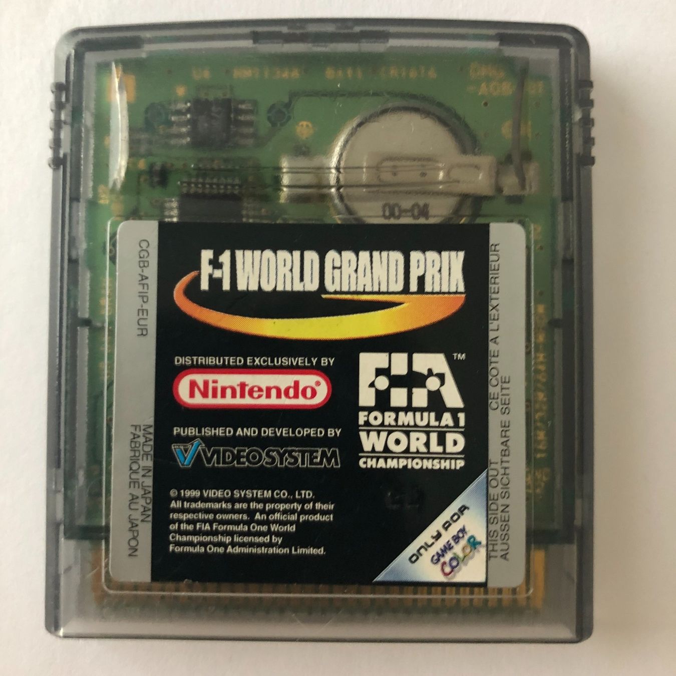 Giochi: F1 World Grand Prix - Game Boy Spiel – Usato da Nussbaumen AG venduto da Pika-Shop