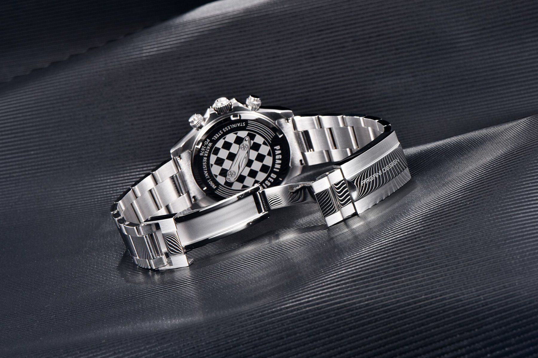 Pagani Design Orologi: Pagani Design Yachtmaster Herrenuhr – Nuovo e nell'imballaggio originale da Suhr venduto da sjay.Cv 8