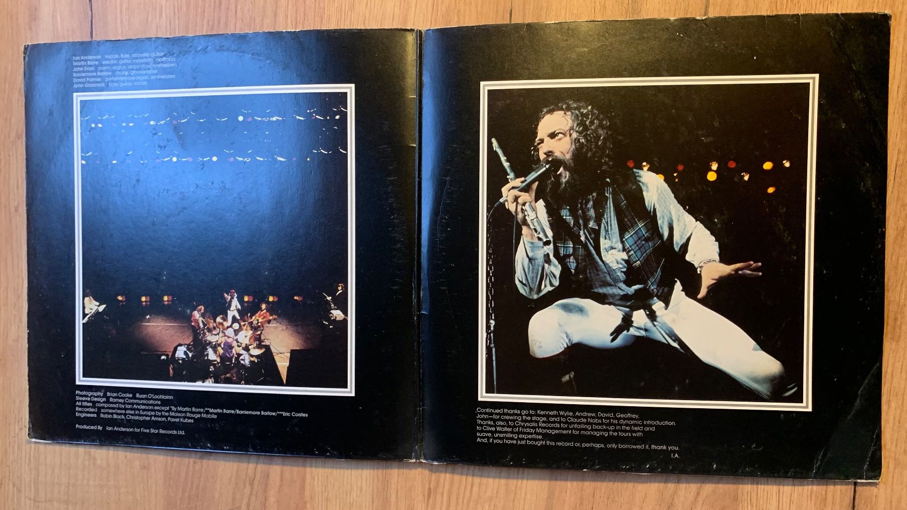 Dischi in vinile: JETHRO TULL - BURSTING OUT...OG GER 1978...VG+/VG – Usato da Gals venduto da Diskopatshop 3