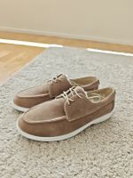 Braune beige Wildleder Schuhe, Grösse 38, neu ungetragen