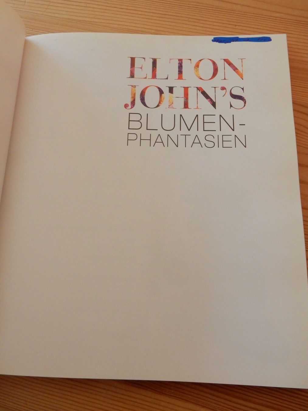 Libri: Buch Gartenbuch: Elton John's Blumenphantasien Interior – Usato da Jona venduto da JOberg_25 9