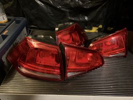 Rückleuchten Set für VW Golf 7 L+R guter Zustand