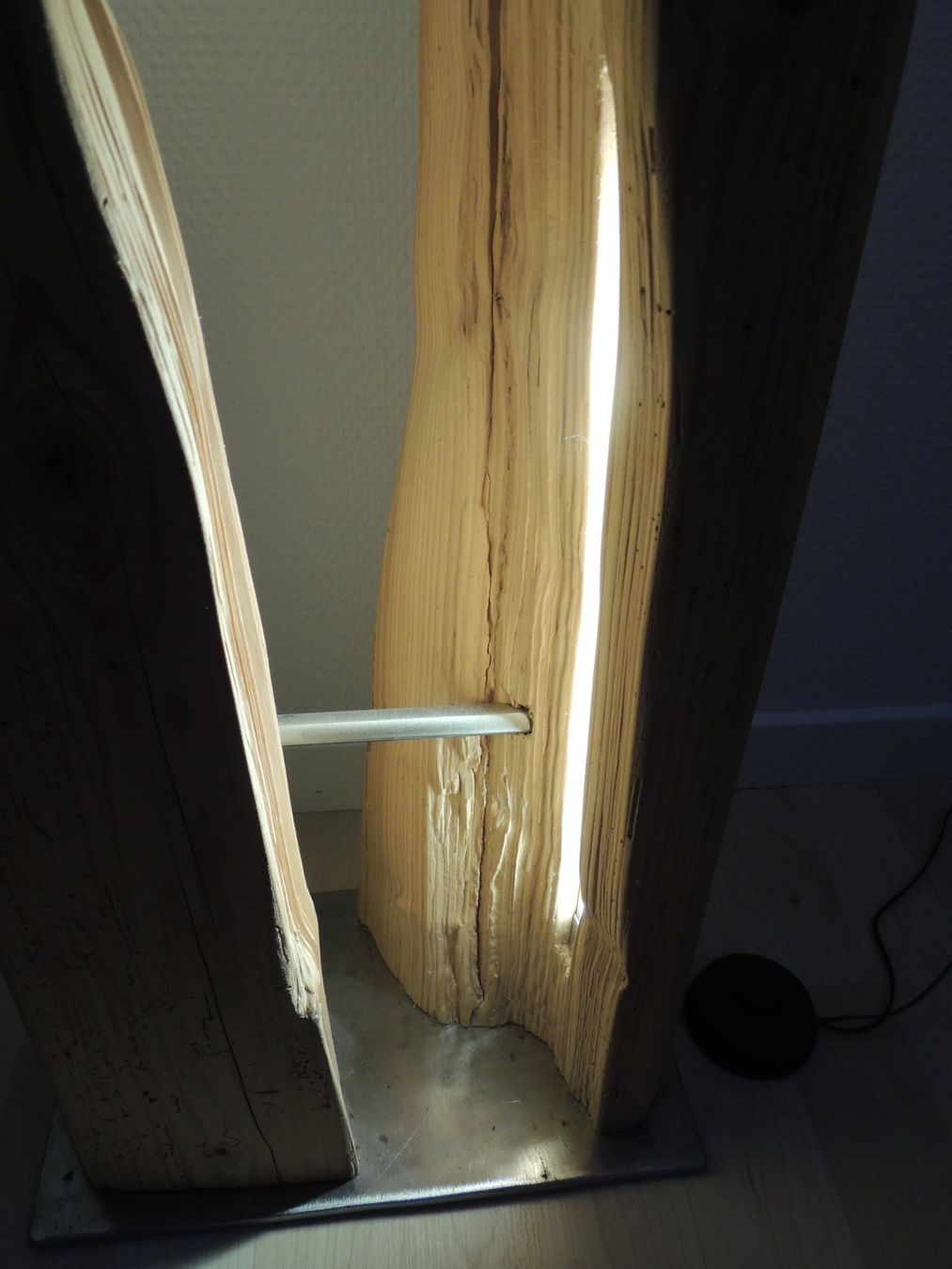 Lampade: Altholz Balken Lampe – Usato da Rickenbach b. Wil venduto da heinz5 7