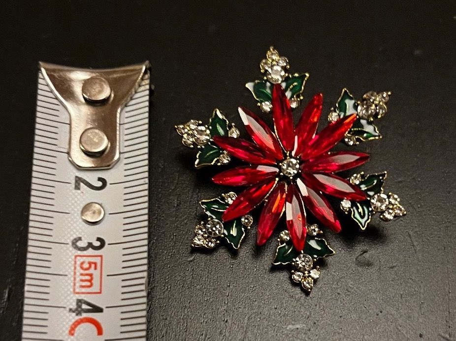 Spille & Fermagli: Brosche Weihnachtsblume – Nuovo e nell'imballaggio originale da Gams venduto da Mariawicca 7