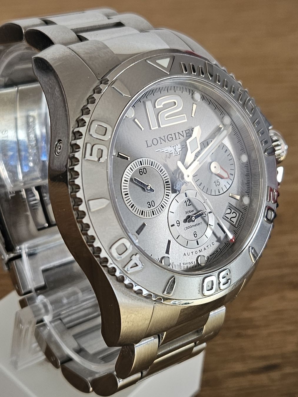 Longines Orologi: Longines hydroconquest Automatic Herrenuhr Chrono 47mm – Usato da Flamatt venduto da pie_f9zm 1