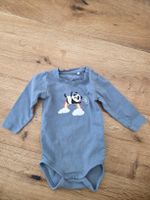 Name it Baby Body Gr. 62, Panda Motiv, Langarmbody