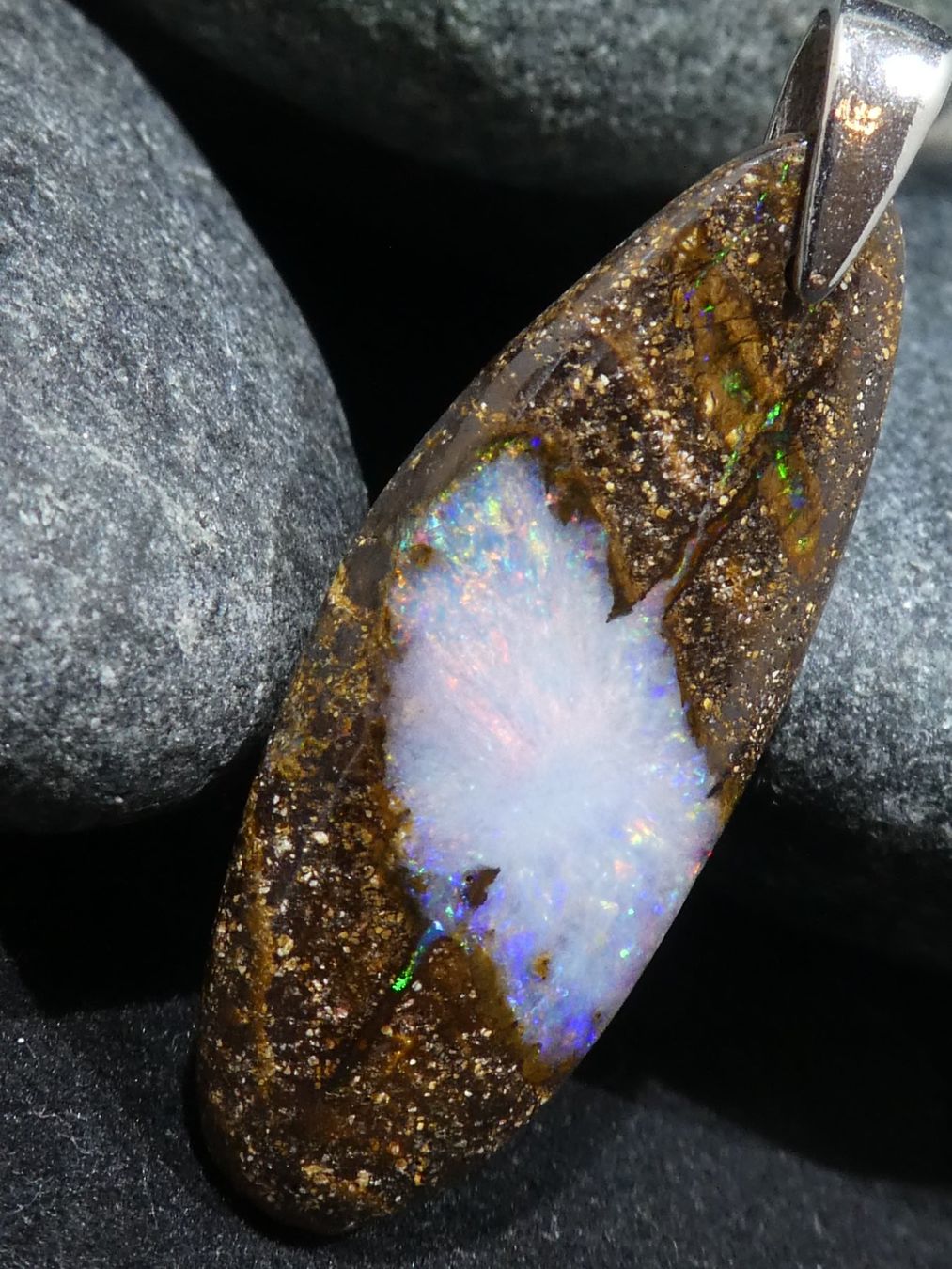 Ciondoli: Boulder Opal Anhänger. – Nuovo (secondo la descrizione) da Niederbüren venduto da Raphael014 2