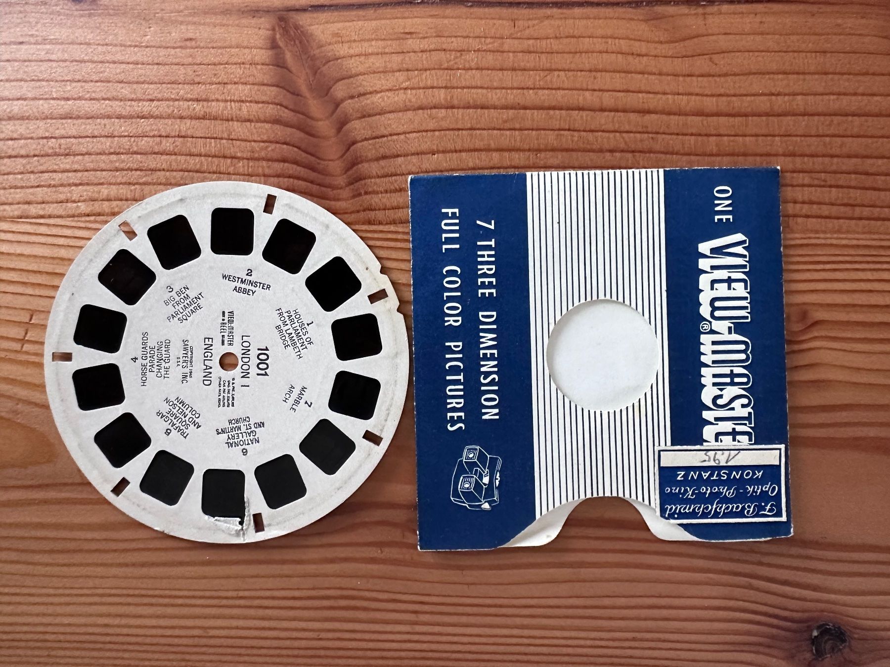 View-master Spielzeuge: View-Master Model E mit Originalbox & Bildscheiben – Gebraucht aus Wil SG von melyra 3