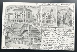 Souvenir de Bienne Litho 