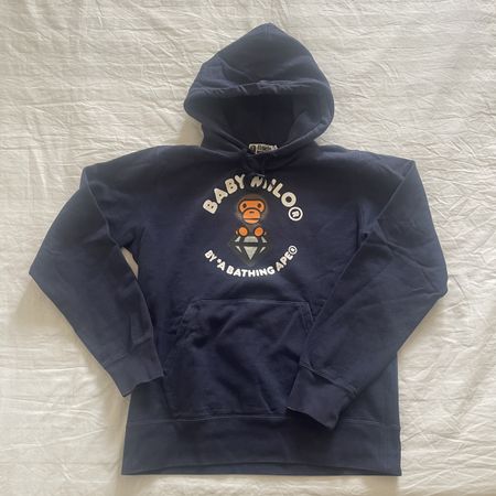 A Bathing Ape Kapuzenpullover Baby Milo blau Grösse L