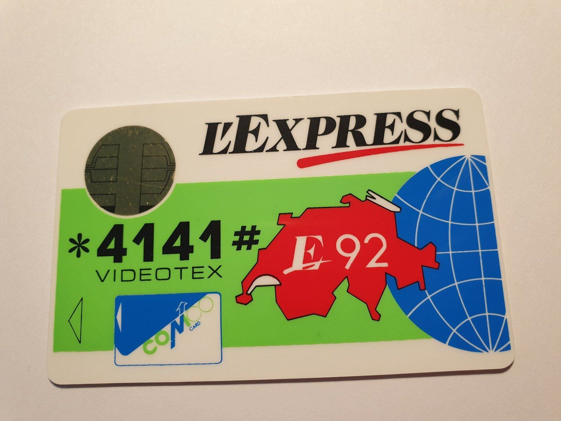 Telefon- & Taxkarten: Comco L'Express 92 – Gebraucht aus Rain von chesz