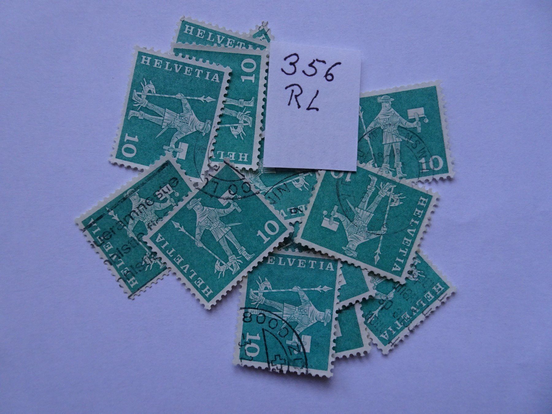 Alle Briefmarken: Restposten – Gebraucht aus Aadorf von Chnorli-Furz 4