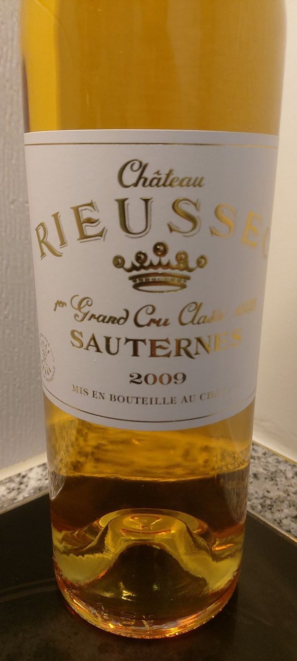 Vino: Chateau Rieussec 2009 – Nuovo (secondo la descrizione) da Grenchen venduto da poggione 1