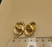 Elegante goldige Ohrclips