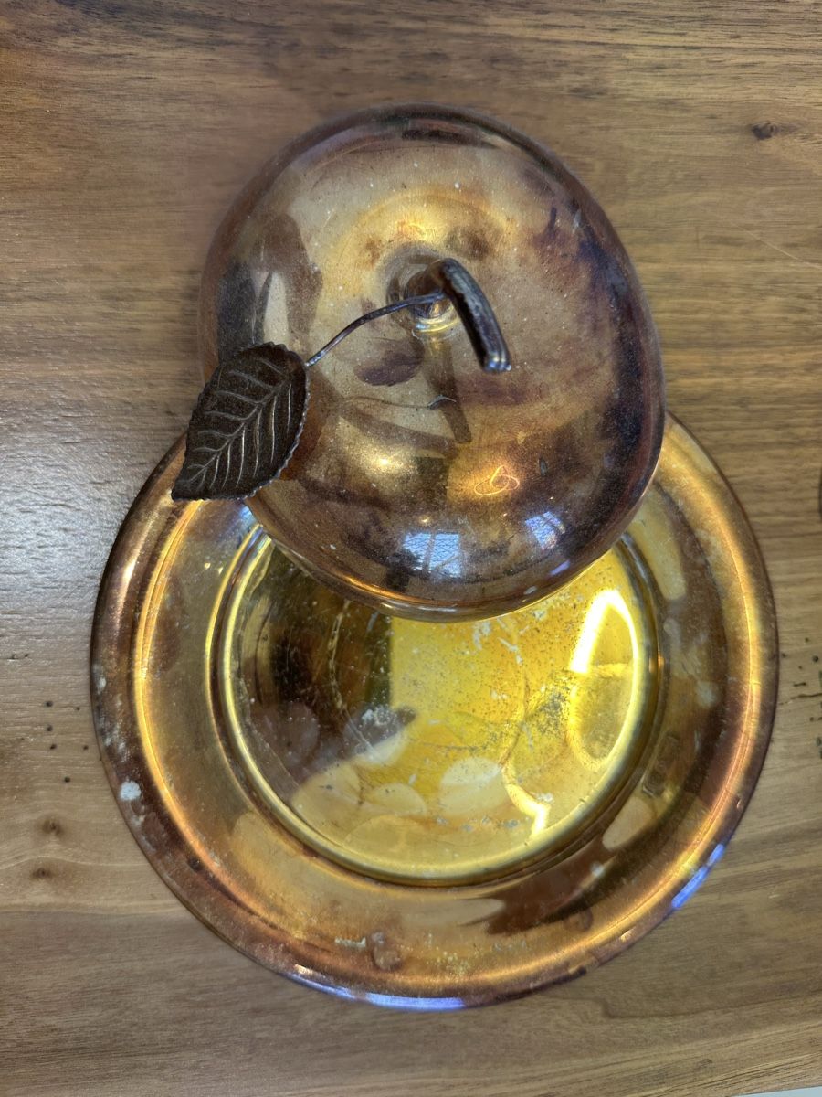 Tutte le decorazioni: Dekoschale in Apfelform-Deckel – Usato da Wabern venduto da cha_t2db 3