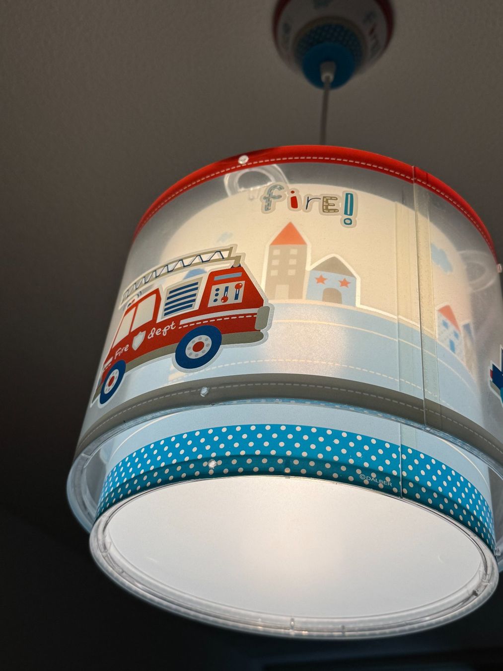 Lampadari & plafoniere: Kinder Deckenlampe Polizei & Feuerwehr – Usato da Suhr venduto da Tina111
