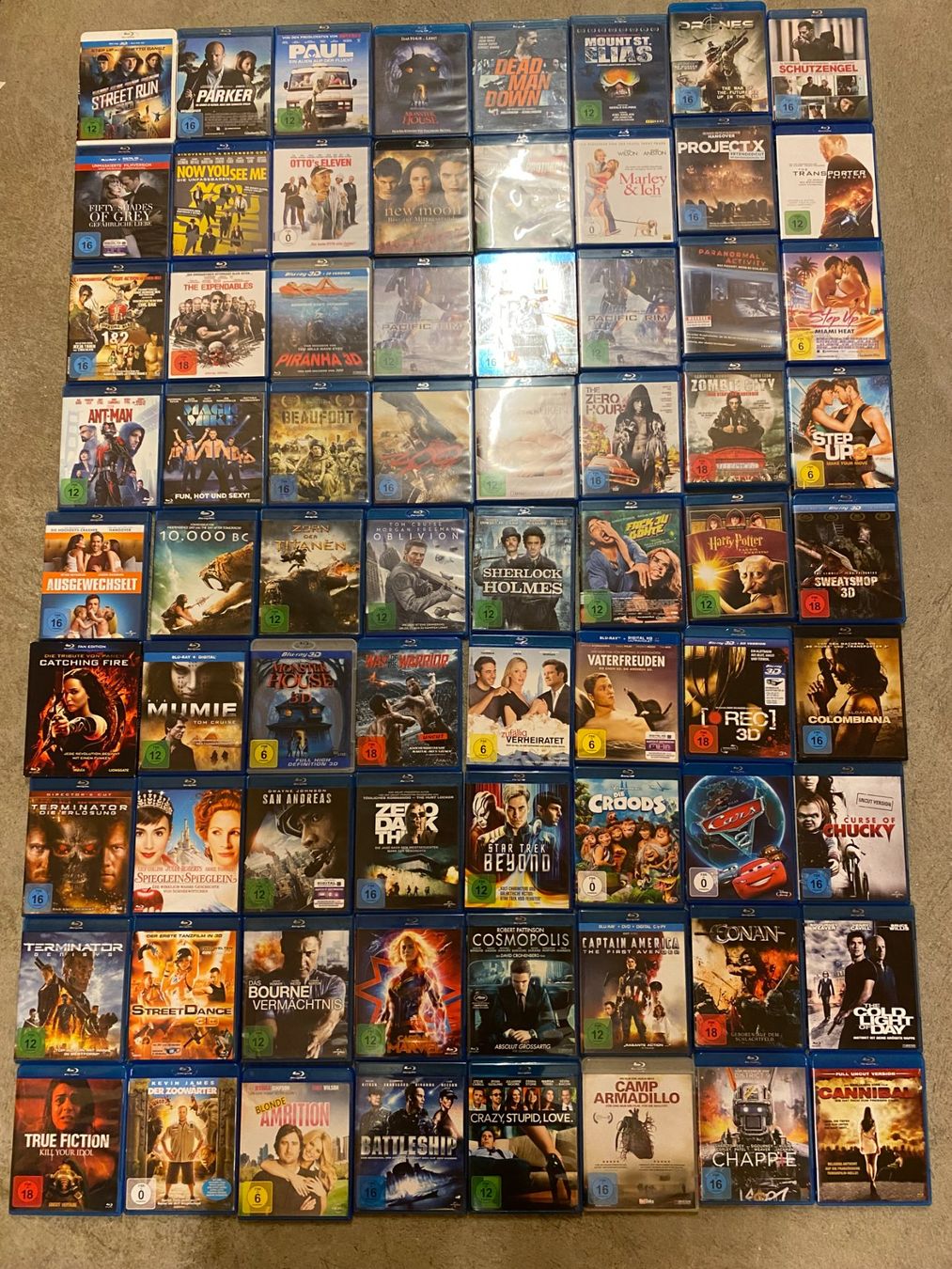 Tutti i DVDs: Blu-ray Filme Sammlung 72 Stück – Usato da St.Gallen venduto da MedienJoe