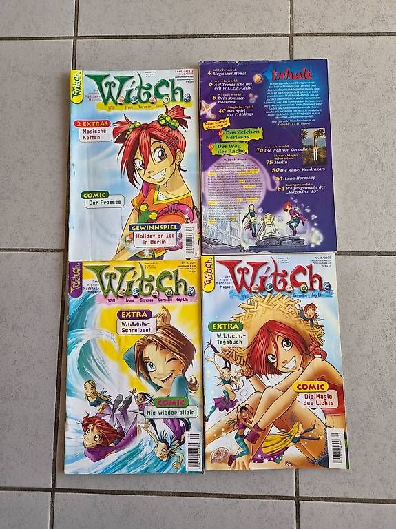 Comics: W.I.T.C.H. Comics 2004 02, 06, 08, 09 – Gebraucht aus Bern von nad_vgh9