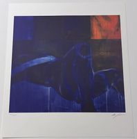 URS GERBER LITHOGRAPHIE SIGNIERT NUMMERIERT