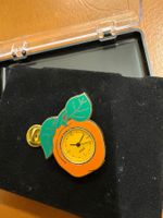 Pin Brosche Badge Uhr grün orange - Maximilen Pin