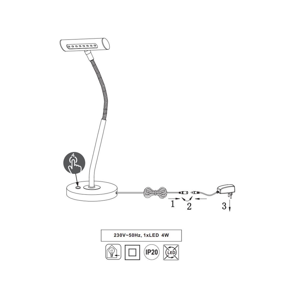 Lampade: Tischleuchte, Messing, Dimmbar – Nuovo (secondo la descrizione) da Kreuzlingen venduto da Smart-Light 4