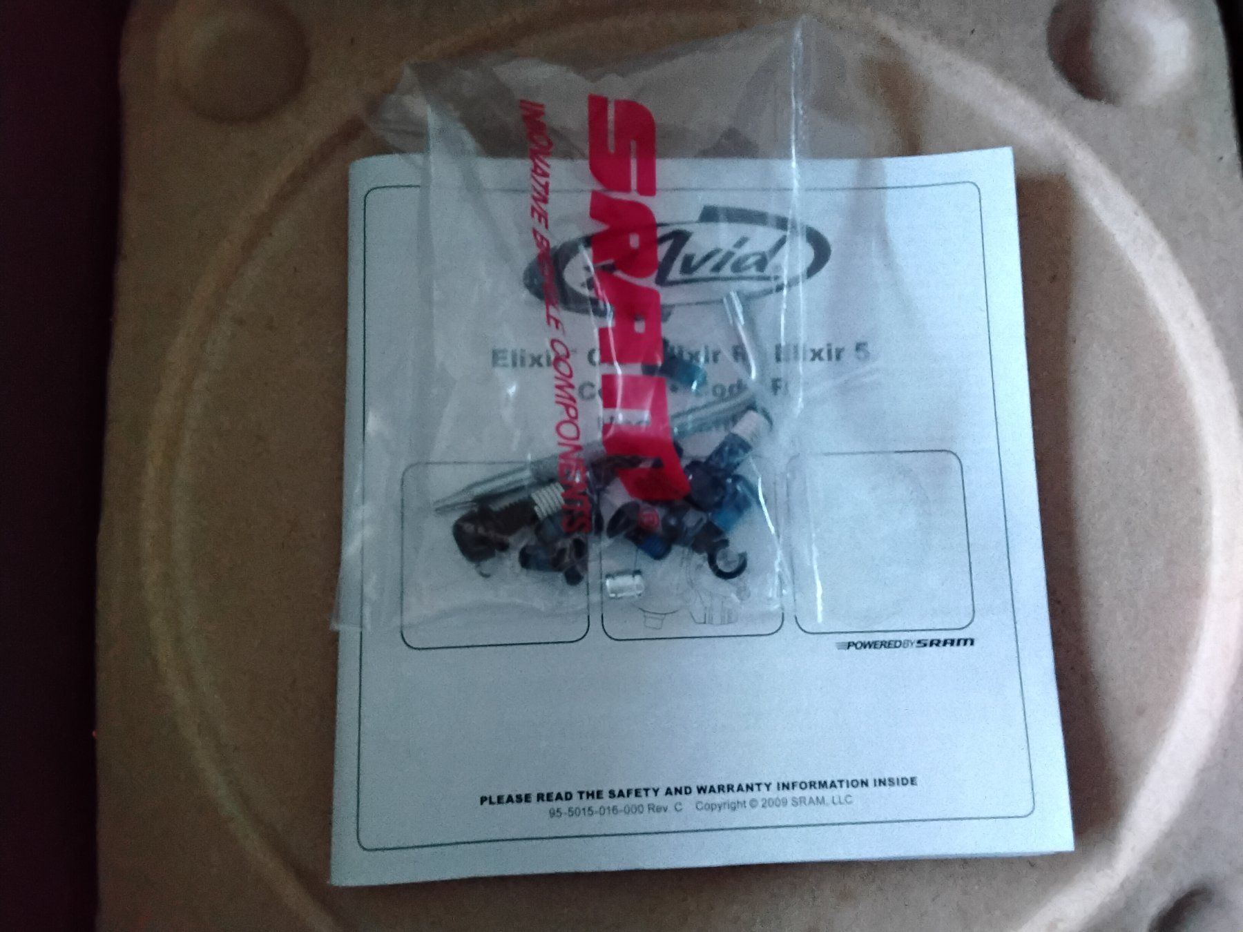Avid Pezzi di ricambio: AVID ELIXIR CR rot/ schwarz disk brake front left 160mm – Nuovo e nell'imballaggio originale da Lohn-Ammannsegg venduto da analogis 3
