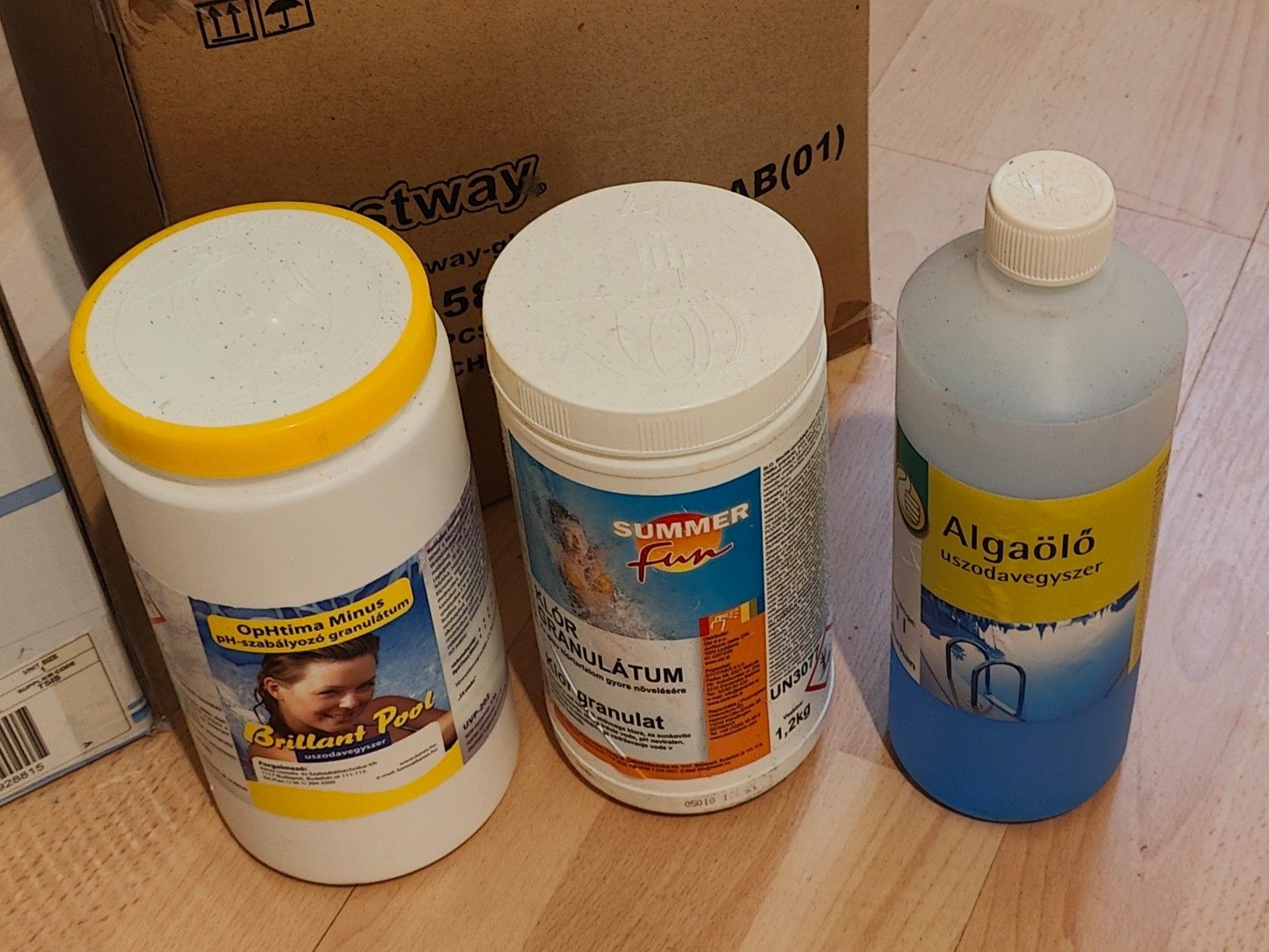 Bestway Schwimmbad: Bestway Pool mit Zubehör – Gebraucht aus Birr von Barnee85 5
