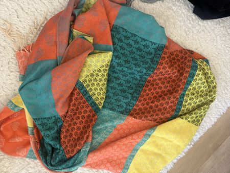 Edler Paschmina Cashmere Schal, top Zustand, Herbst-Look!
