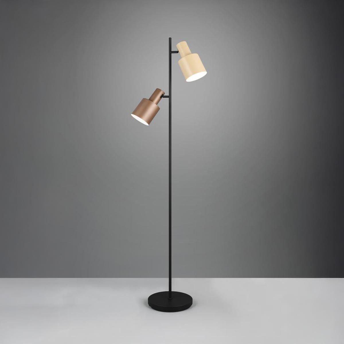 Lampade: Stehleuchte, Braun, 2 Spots, 161 cm Höhe – Nuovo (secondo la descrizione) da Kreuzlingen venduto da Smart-Light 4