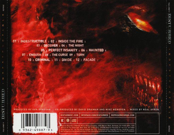 CDs: Disturbed – Indestructible - c – Gebraucht aus Brittnau von Zibu 1