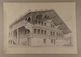 MEIRINGEN, HAUS VON CASPAR SCHILD, STAHLRADIERUNG GLADBACH