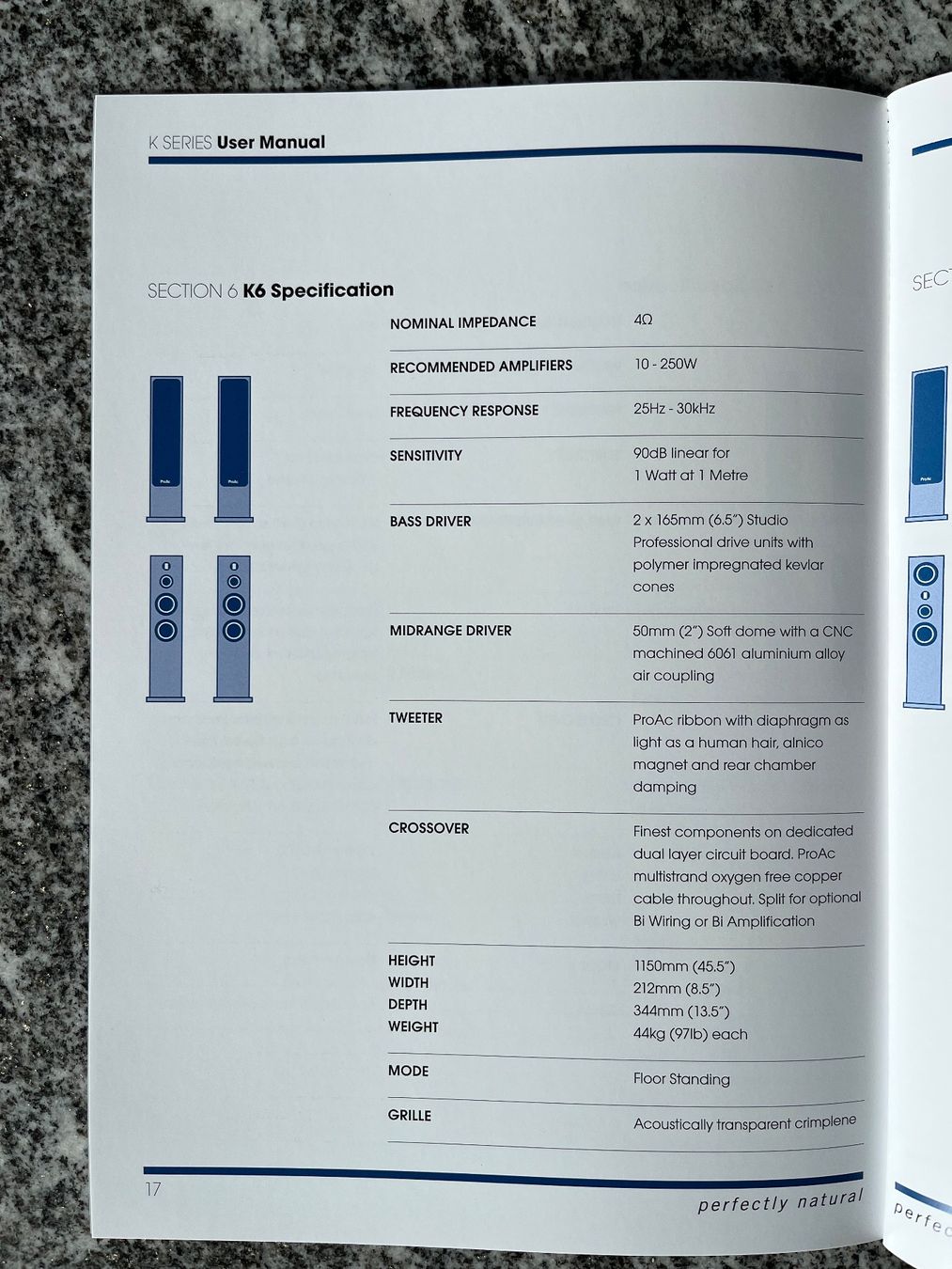 Proac Casse acustiche: Lautsprecher ProAc K6 – Usato da Biel/Bienne venduto da osajost 7