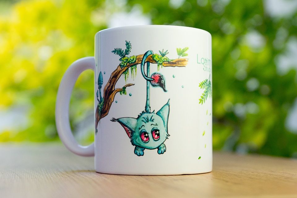 Tazze: Mug Loomi Jungle – Nuovo e nell'imballaggio originale da Champagne venduto da LoomiStudio 2
