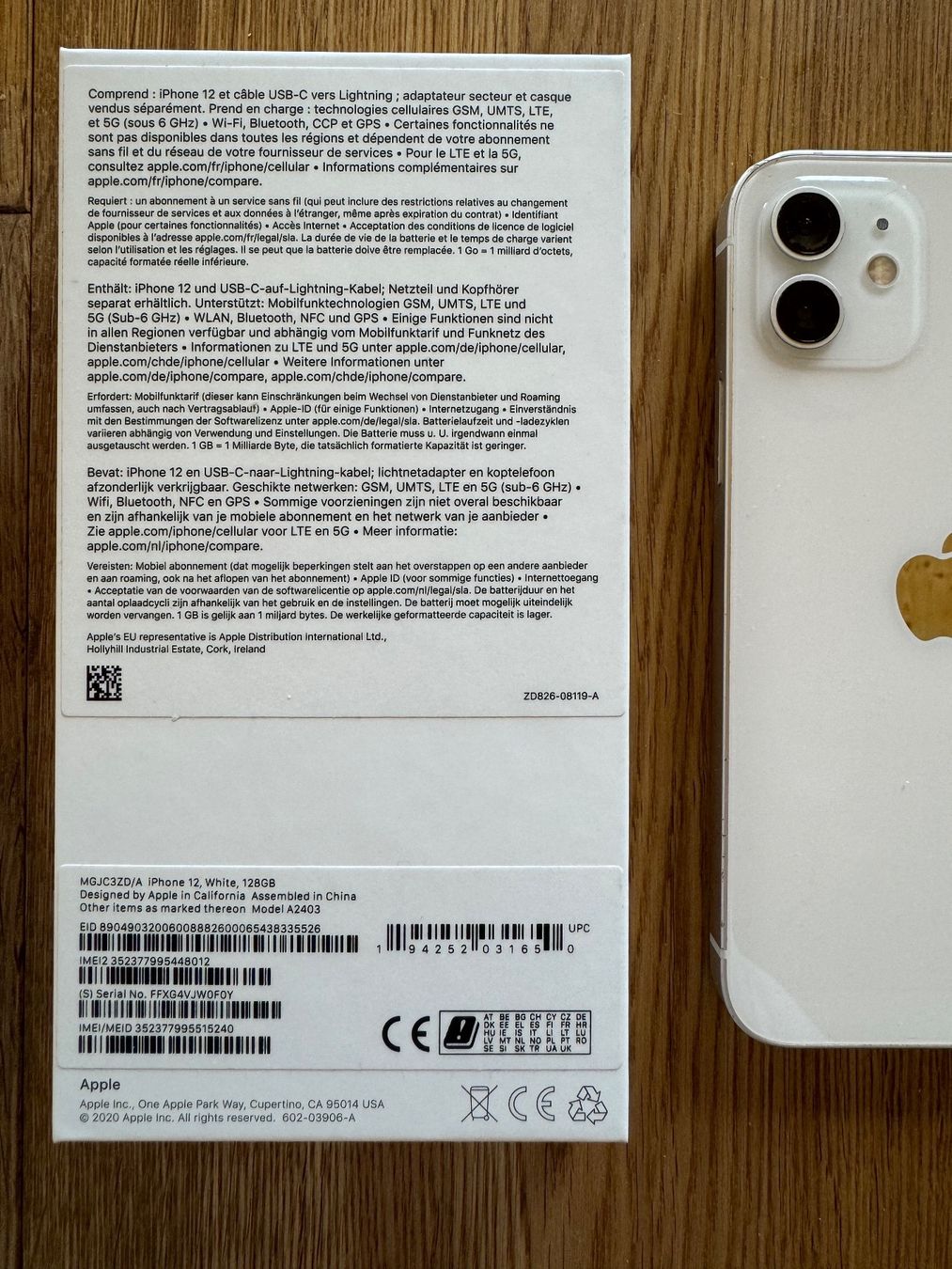 Apple Handys / Smartphones: Iphone 12 White 128GB – Gebraucht aus Schüpfheim von  4