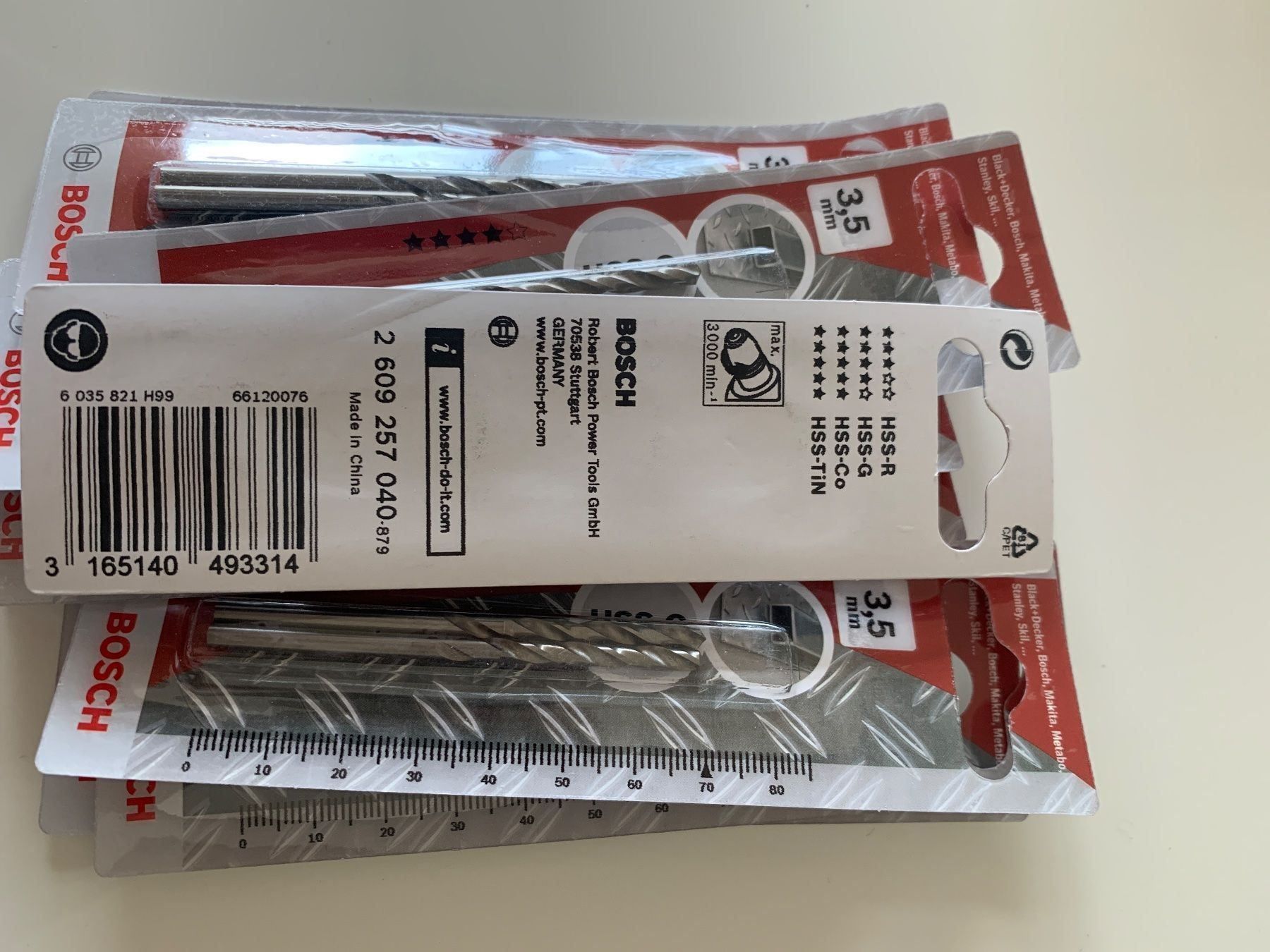 Bosch Trapani: Bosch HSS-G Bohrer 3,5mm – Nuovo e nell'imballaggio originale da Spreitenbach venduto da joo84 1