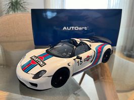 1:18 Porsche 918 Spyder Weissach Autoart