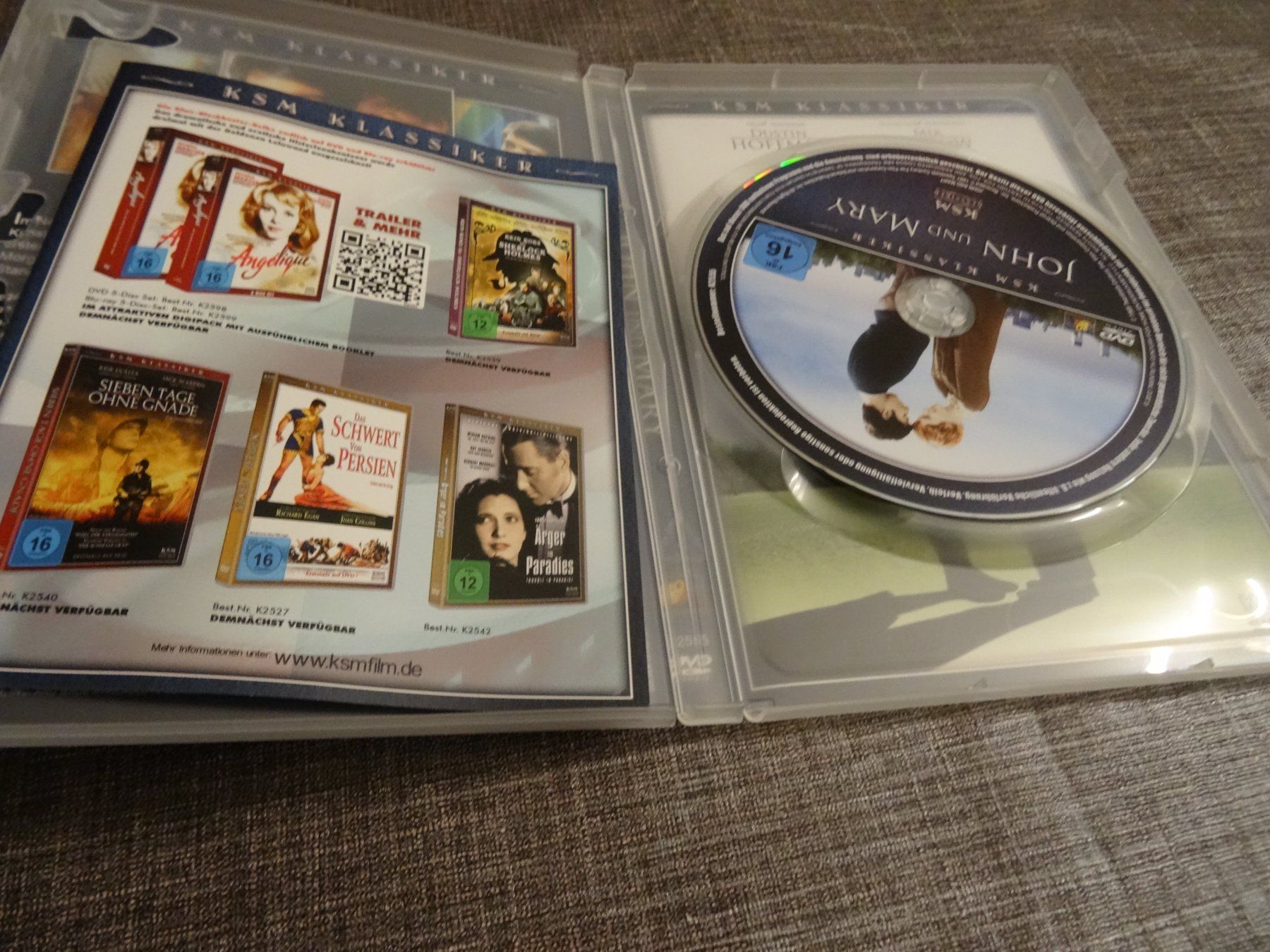Tous les DVDs: DVD John und Mary – D'occasion à Olten par Disc-Verkauf 1