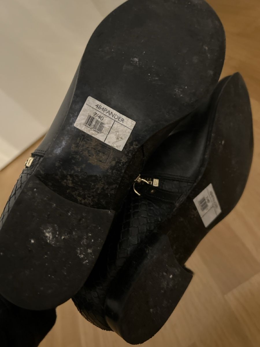 Dune London Scarpe da donna: DUNE LONDON black leather booties boots 40 – Usato da Wädenswil venduto da Jul_1207 3