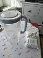 Brita Wasserfilter Glas-Kanne mit zwei Ersatzkartuschen