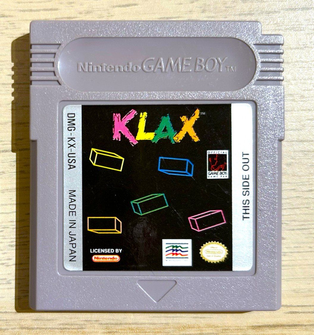 Nintendo Giochi: Klax Gameboy – Usato da St. Gallen venduto da Alpine.Arcade