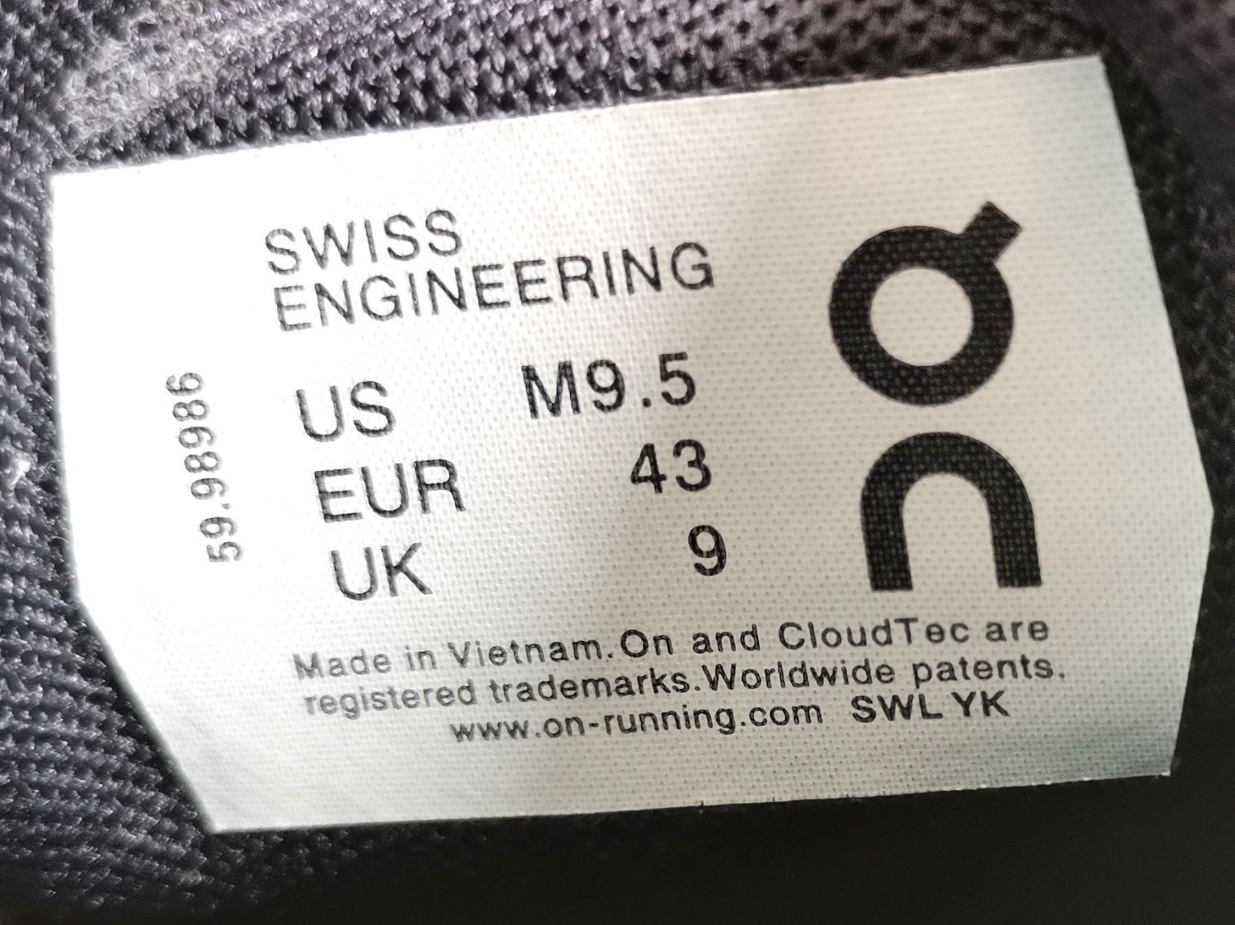 On Herrenschuhe: ON Cloud Laufschuh – Gebraucht aus Schaffhausen von Restwert_SH 7