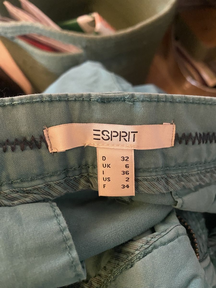 Esprit Pantaloni: NEUE ESPRIT Chino Hose Grösse D32 L30 – Nuovo e nell'imballaggio originale da Buochs venduto da mel_dc2n 4