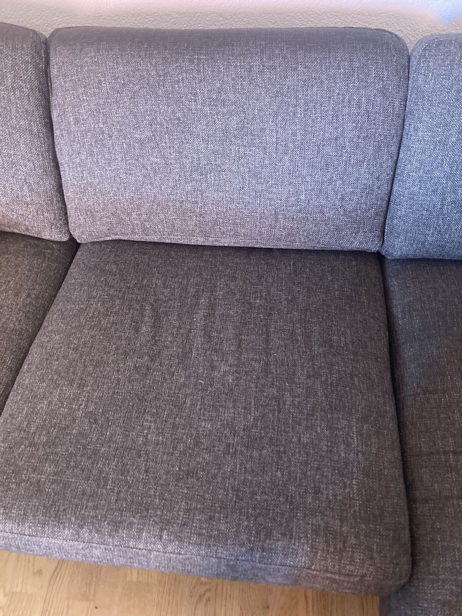 Sofas: Gemütliches dunkelgraues Ecksofa, waschbar – Gebraucht aus Bern von mar_9568 2