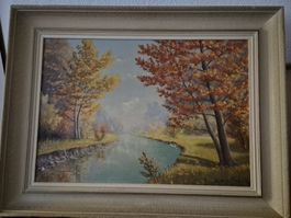 Tableau d'Eugène Devaud de Madelin